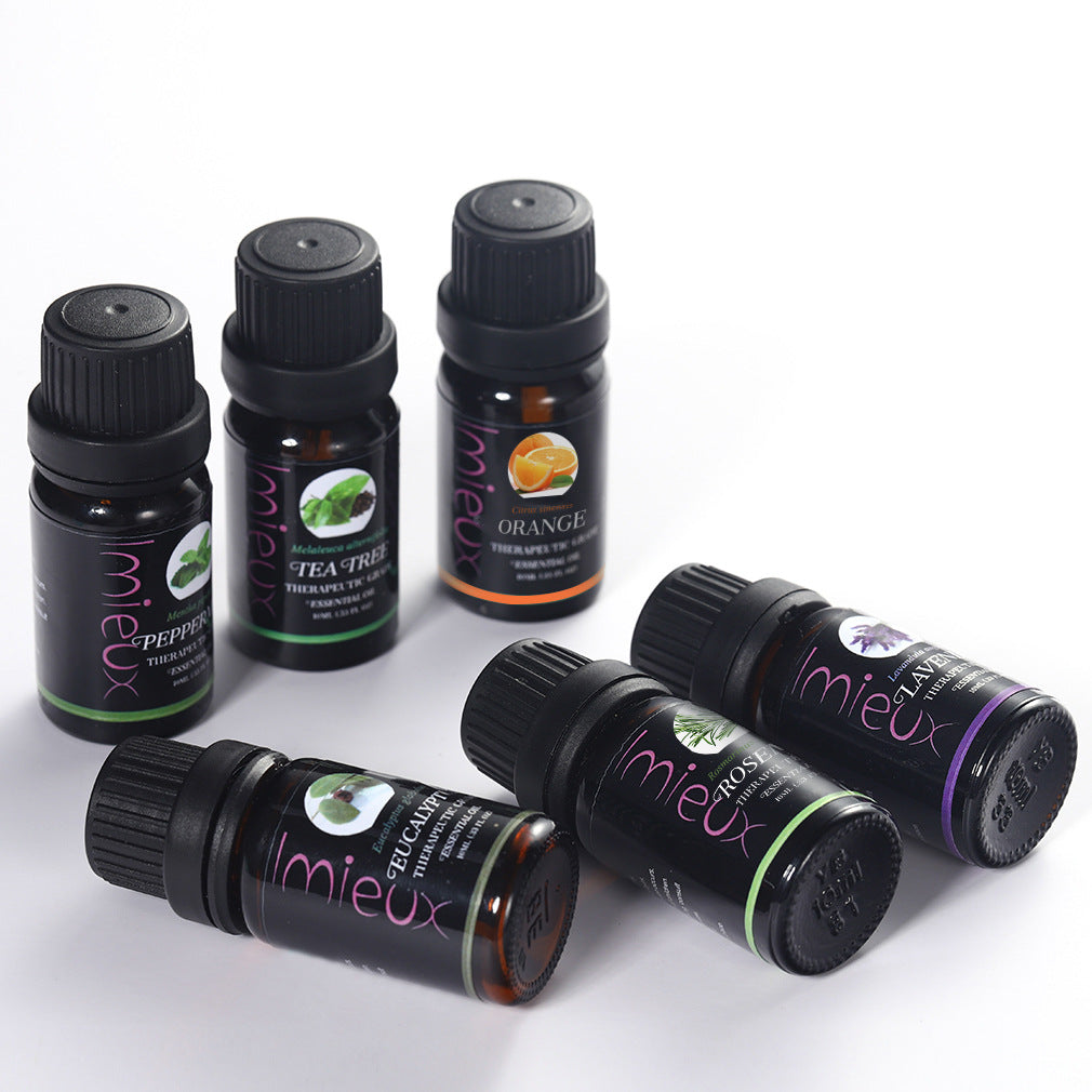Natural Aroma Essential Oil Set (6-Piece)